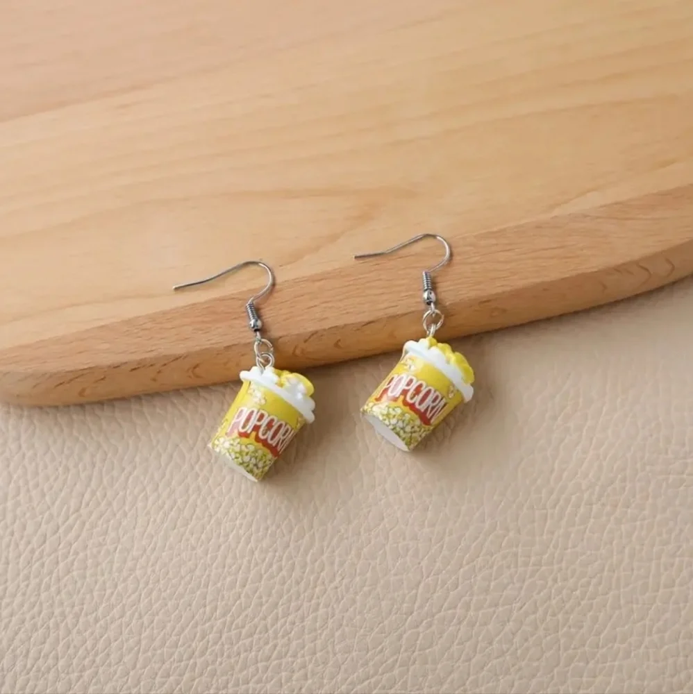 Pierced Popcorn Earrings - Picture 6 of 9